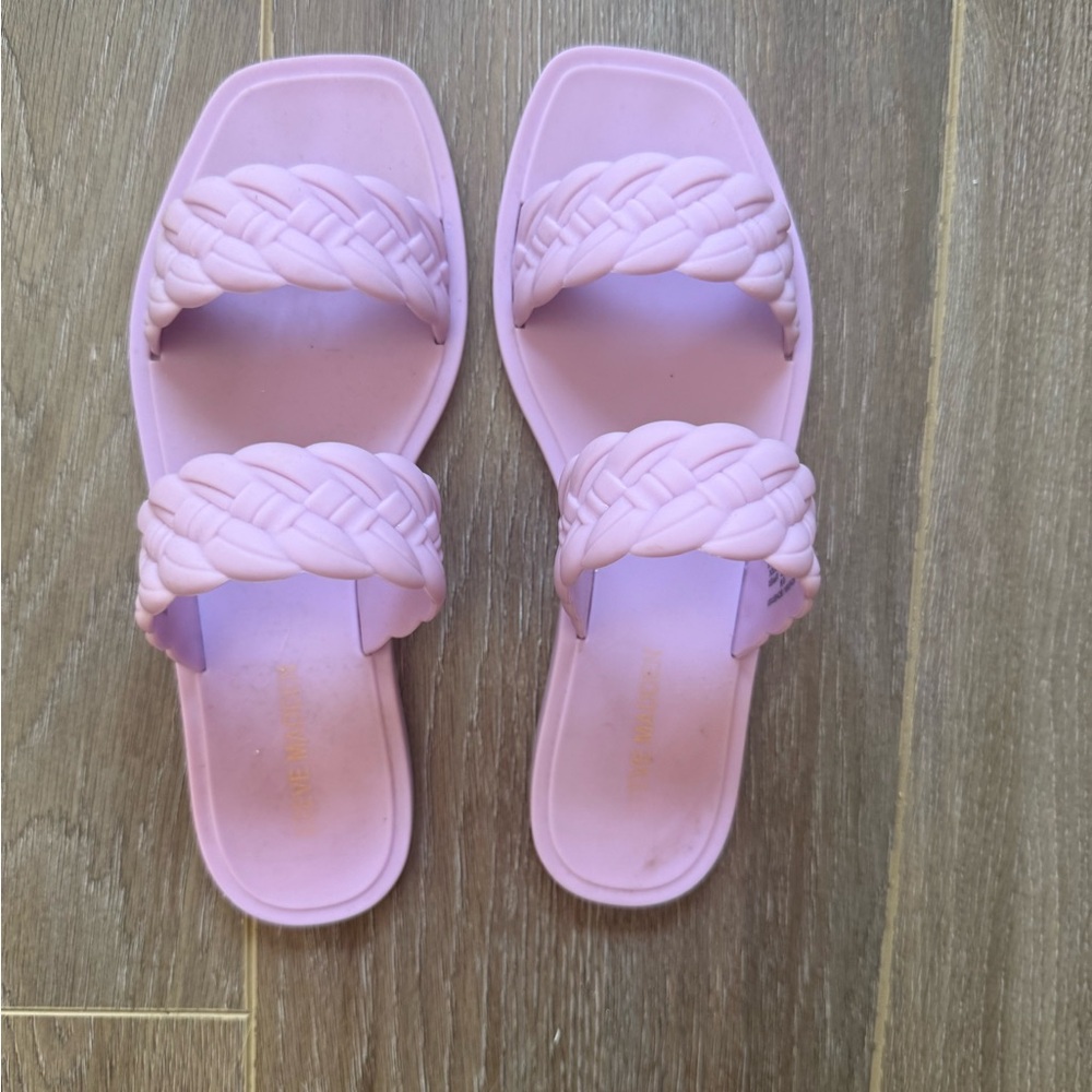 Purple Steve Madden sandals